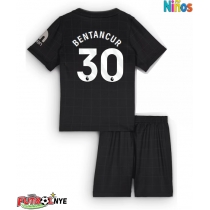 Camiseta Tottenham Hotspur Rodrigo Bentancur #30 Visitante Equipación para niños 2025-26 manga corta (+ pantalones cortos)